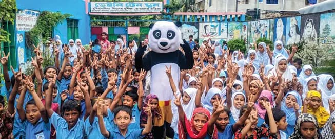 Students of Daily Ten School